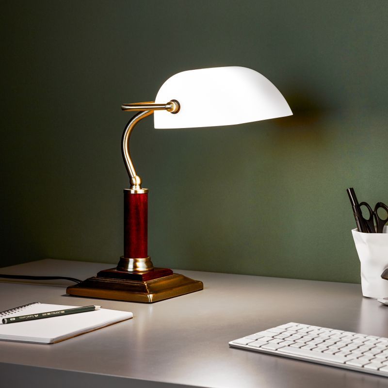 Bankir - lampa biurkowa do gabinetu lub kancelarii