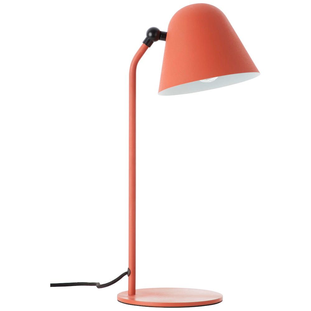 Connie - pomarańczowa lampka biurkowa