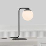 Czarna lampa stołowa do salonu Grant - Nordlux