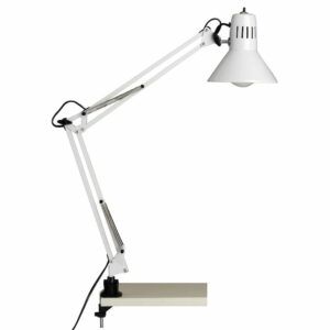Lampa biurkowa Hobby - biała