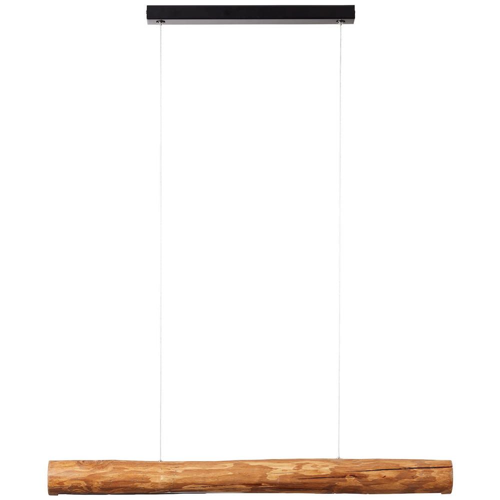 Odun - podłużna lampa z bala drewnianego