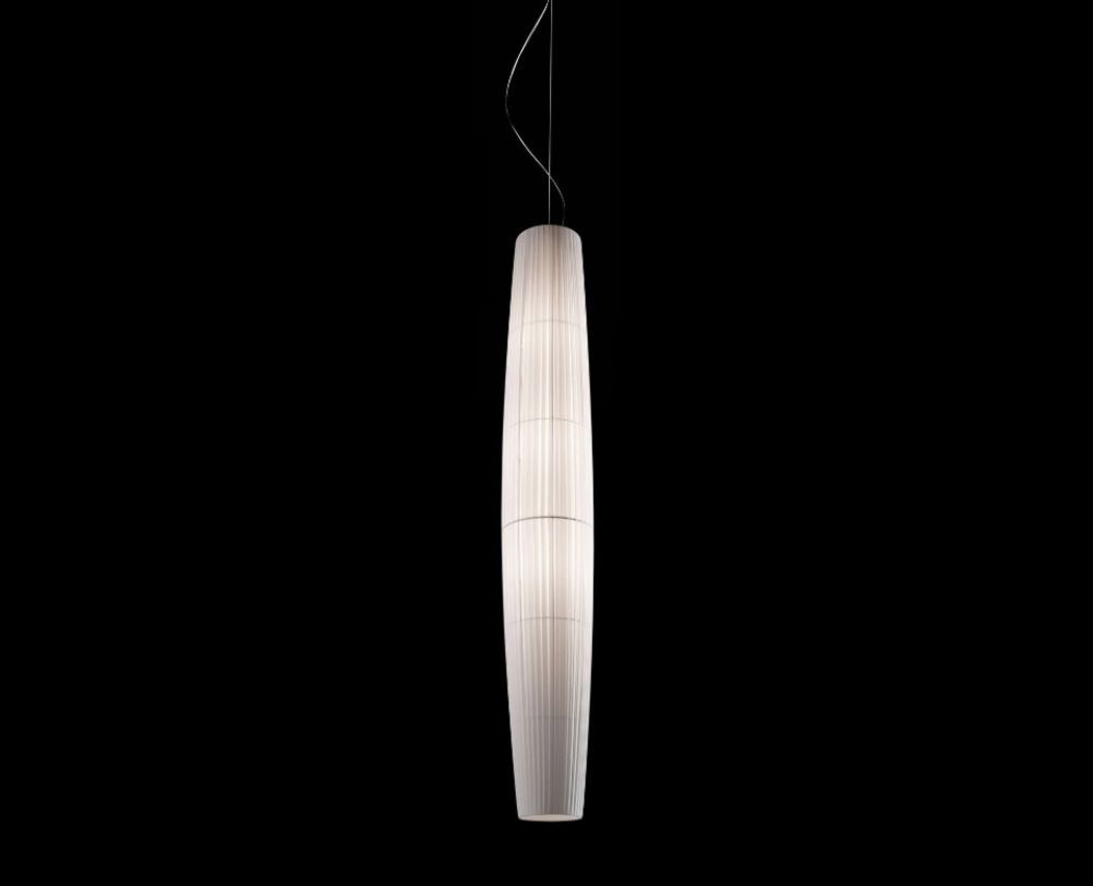 Lampa wisząca Maxi S/02 - biała - górna instalacja