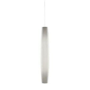 Biała lampa wisząca Maxi S/01 - górna instalacja