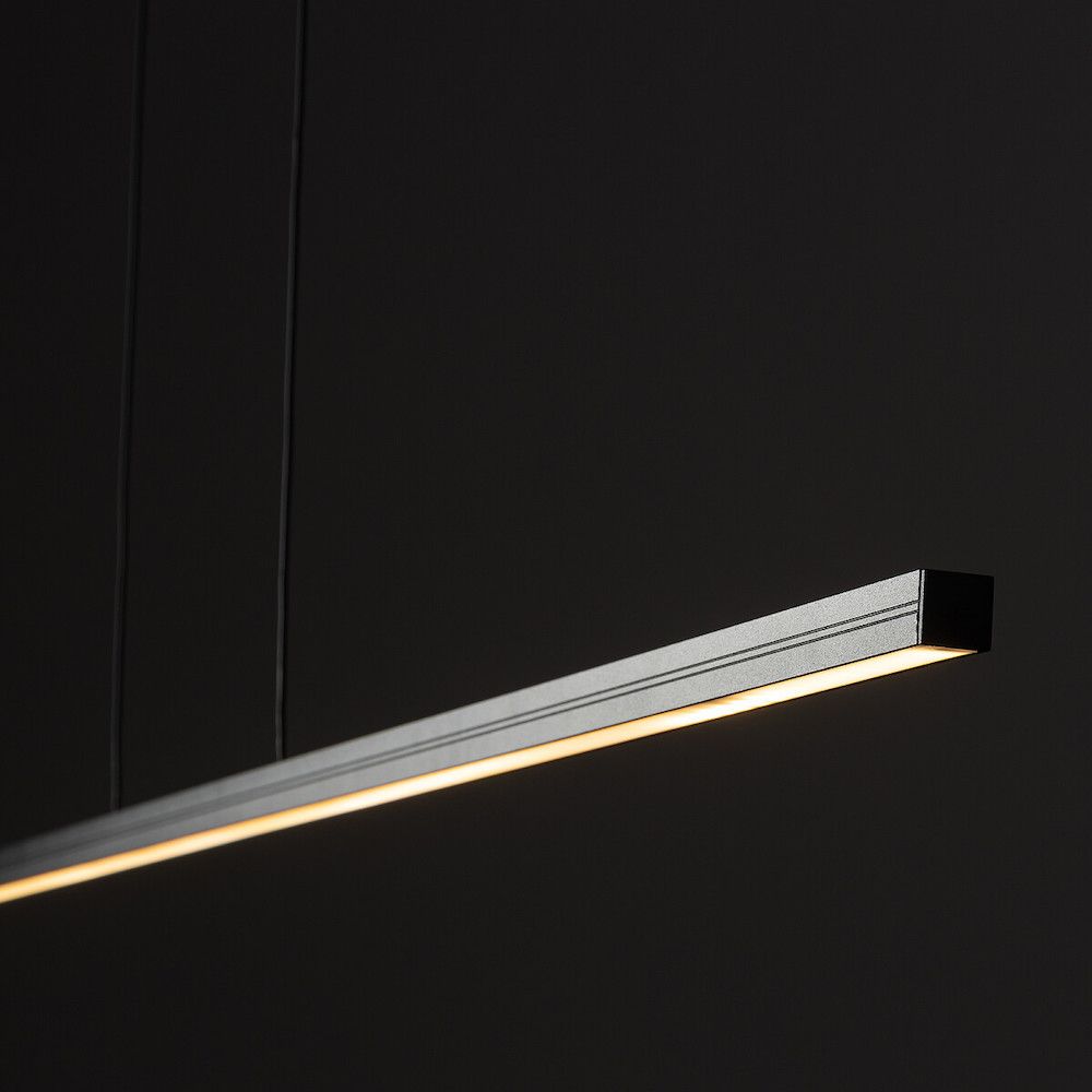 lampa wisząca - panel LED na linkach