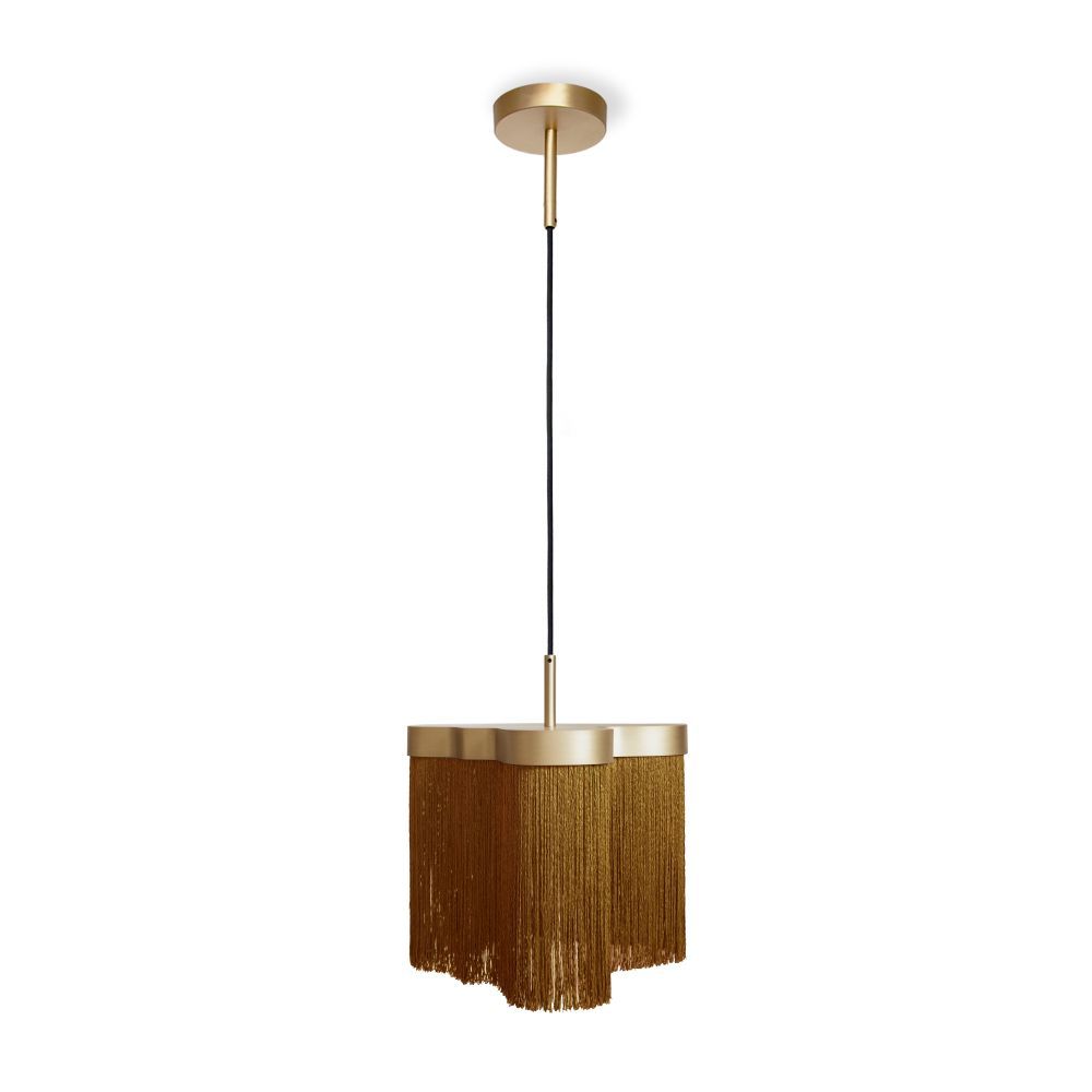 Lampa wisząca w stylu retro - Arcipelago so cognac - odcień koniaku