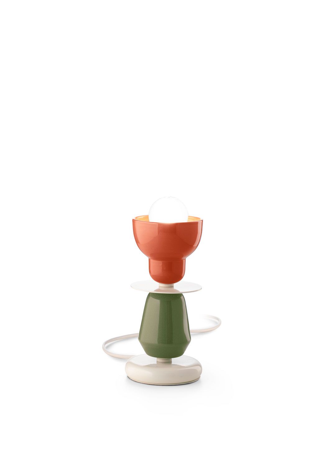 Lampa stołowa Berimbau C2604 - Ferroluce - ceramiczna