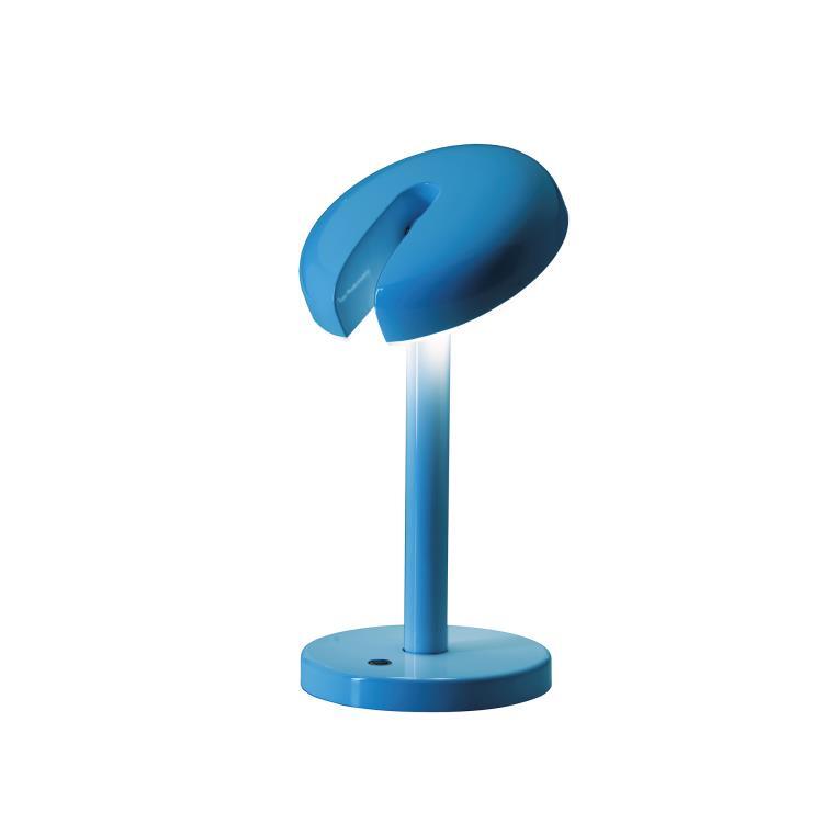 Lampa stołowa Cabriolette - LED, niebieska