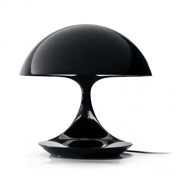 czarna lampa stołowa futurystyczna - cobra black