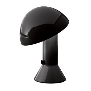 Lampka stołowa nowoczesna Elmetto - czarna