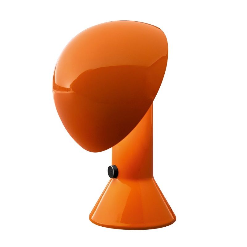 Lampa stołowa Elmetto - pomarańczowa
