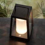 czarny nowoczesny lampion na usb