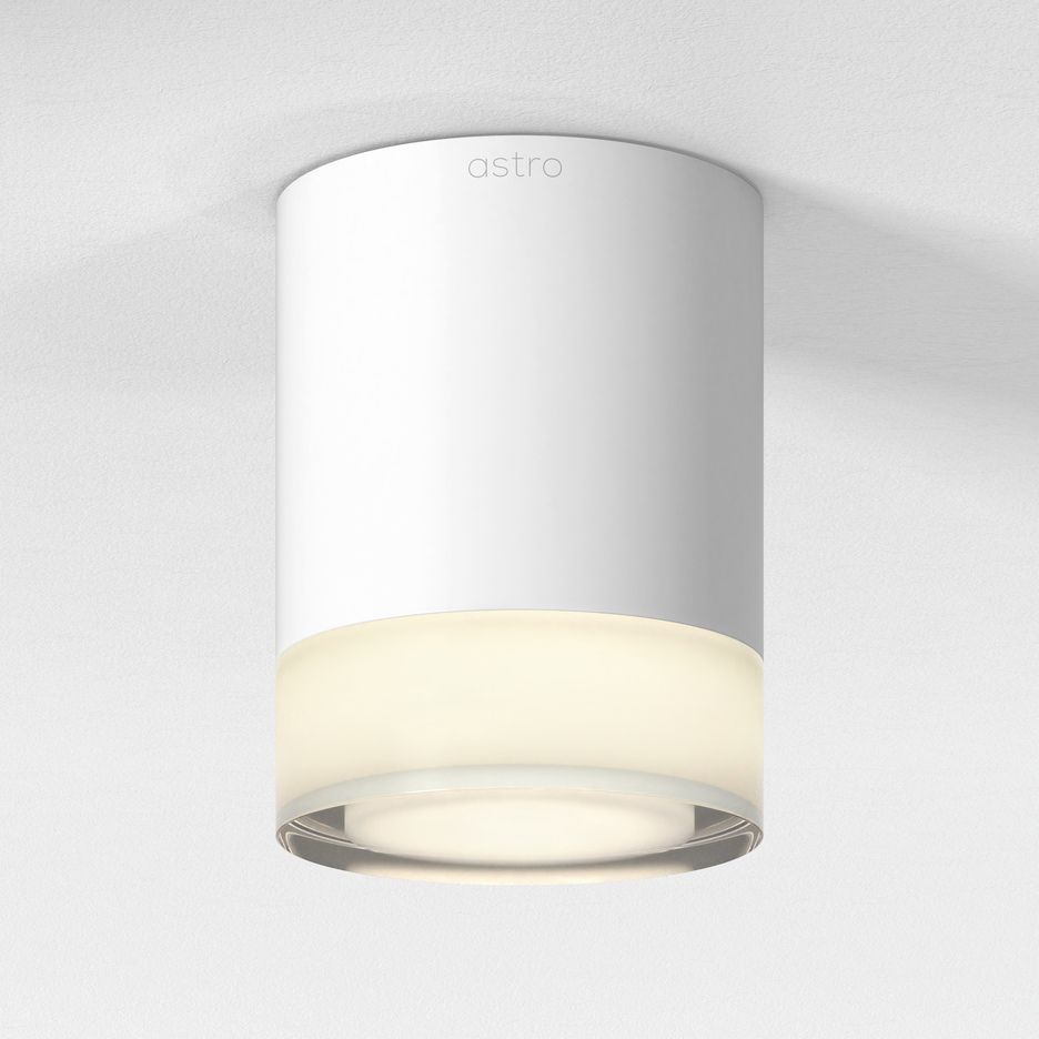 Lampa sufitowa Ottawa - biała, IP65