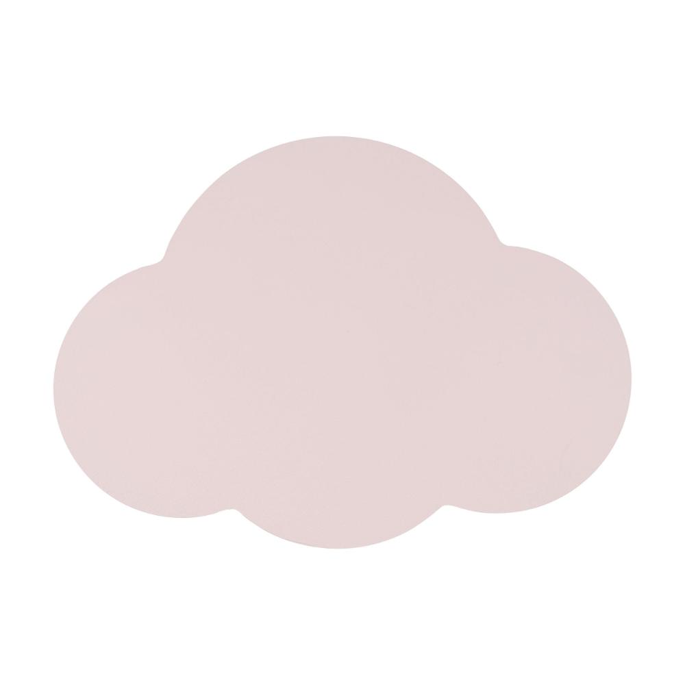 Różowy kinkiet Cloud - do pokoju dziewczynki