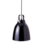 Czarna lampa wisząca Copenhagen D19.5 - połysk