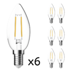 Żarówka E14, LED, 40W, 6 szt.