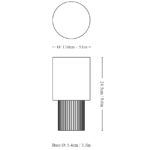 Mobilna lampa stołowa Manhattan SC52 - na USB - 1