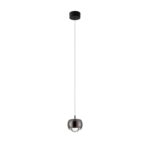 Elegancka lampa wisząca Softlin - chrom