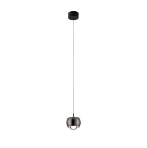 Elegancka lampa wisząca Softlin - chrom