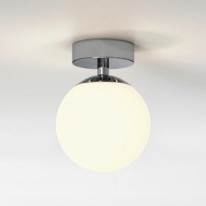 Lampa sufitowa łazienkowa Denver Astro Lighting szklana kula z IP44