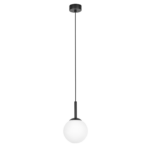 Lampa wisząca kula Faro 16 - mleczny klosz