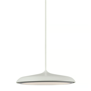 Lampa wisząca Artist - Nordlux - DFTP - LED, beżowa, płaski klosz