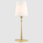 Złota lampa stołowa Austin - matowa