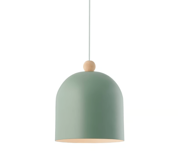 Szałwiowa lampa wisząca Gaston - skandynawski design - 1