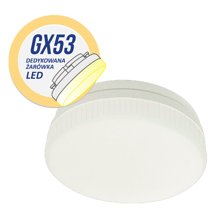 Żarówka GX53 5W 3000K - do lamp Light Prestige