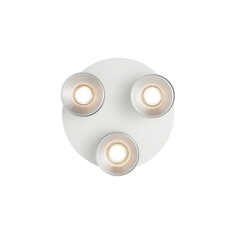 Biała lampa sufitowa Pitcher 3 - elegancki design