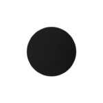 Czarny kinkiet Ring S LED 15cm - dekoracyjny