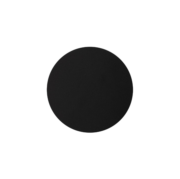 Czarny kinkiet Ring S LED 15cm - dekoracyjny