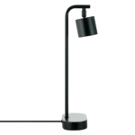 Nowoczesna lampa stołowa Merlin - Nordlux - czarna - 1