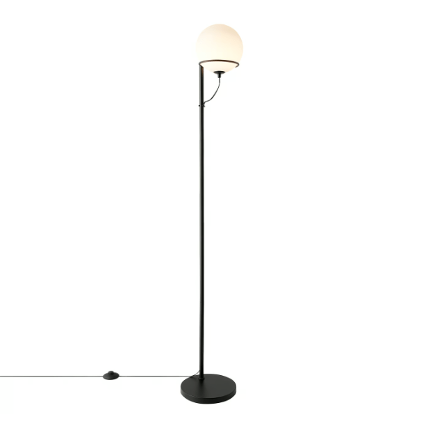 Lampa podłogowa Wilson z białą kulą - Nordlux