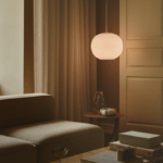 Lampa wisząca do salonu Navone 40 - opalowa kula