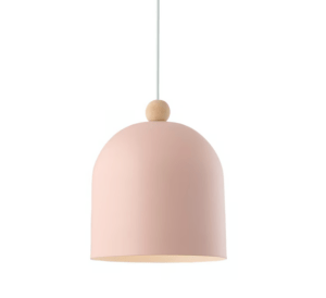 Różowa lampa wisząca Gaston - Nordlux - pastelowa