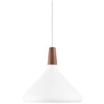SALE! Biała lampa wisząca nad stół Nori 27 - DFTP