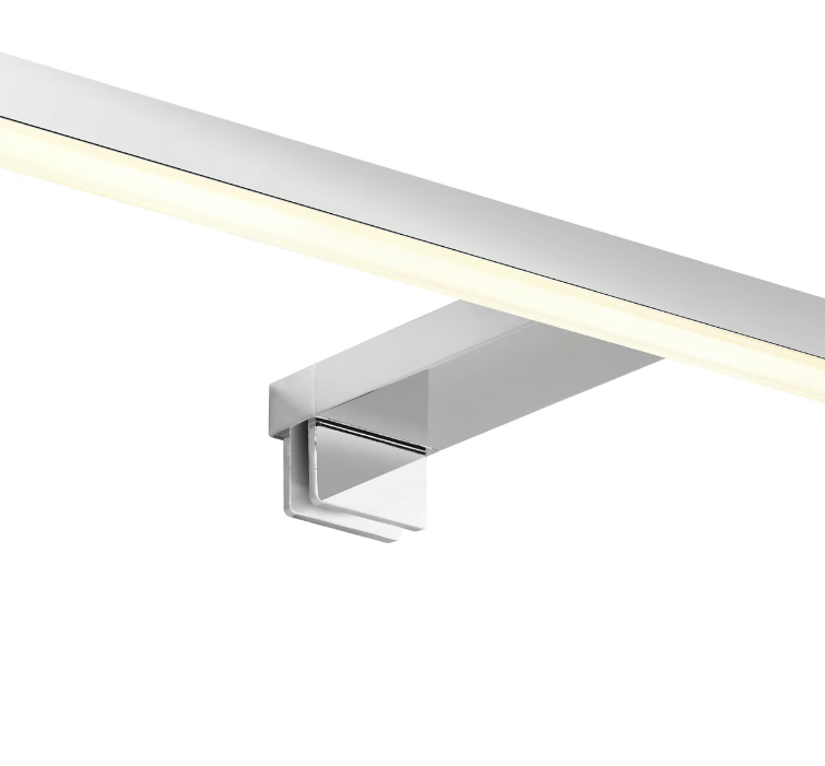 Srebrny kinkiet Marlee LED 3000K - Nordlux - chrom, IP44 - 1