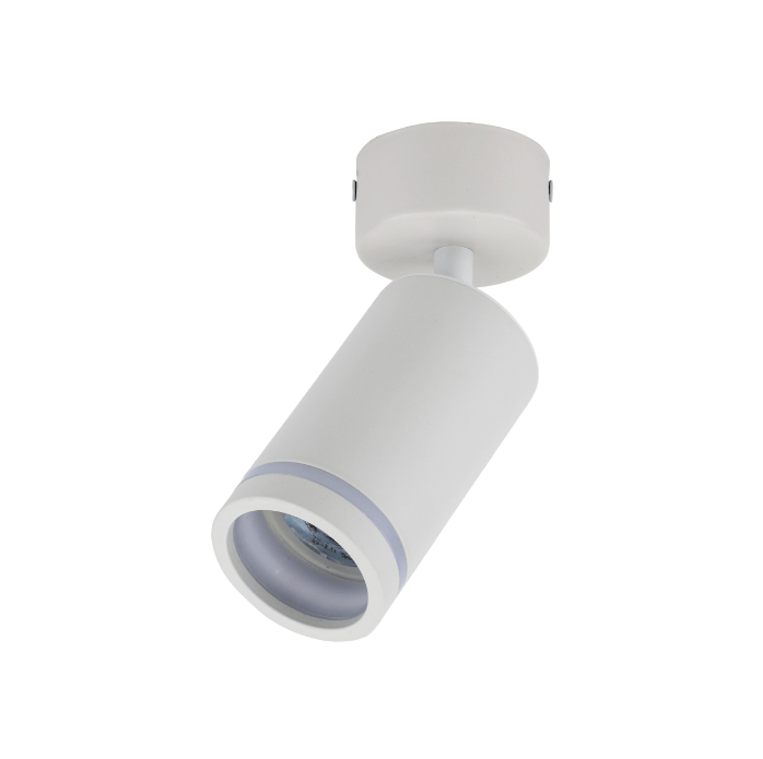 Biały spot regulowany Jet - reflektorek tubowy