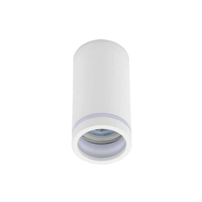 Biały wąski Downlight TK