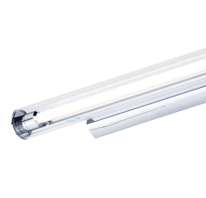 Chromowany kinkiet łazienkowy ION LED - liniowa tuba 59cm