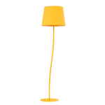 Cytrynowa lampa stojąca Nicola - designerska