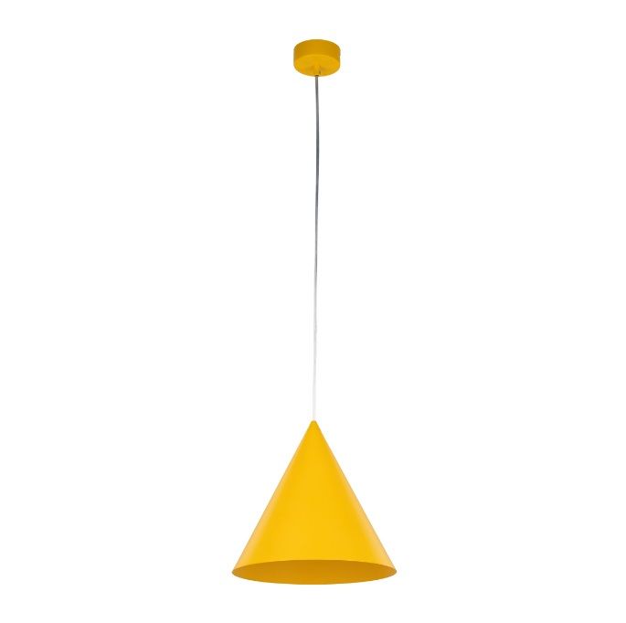 Cytrynowa lampa wisząca Cono TK - dekoracyjny design