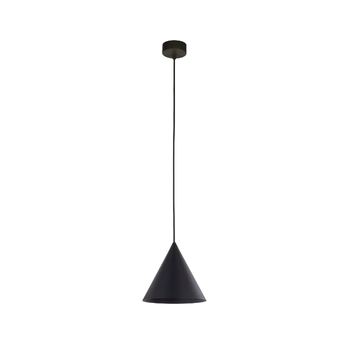Czarna stożkowa lampa wisząca Cono MINI TK - duński design