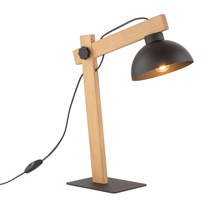 Drewniana lampka do salonu - Oslo TK
