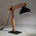 Drewniana lampka do sypialni - Oslo TK