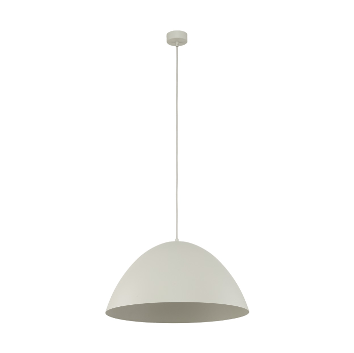 Duża lampa wisząca beżowa Faro TK - 50cm