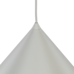 Duży beżowy klosz lampy Cono XL TK - 50cm