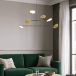 Elegancki żyrandol do salonu Vialto - nowoczesny LED 51W