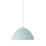Jasna niebieska lampa wisząca Faro - 33 cm
