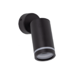 Kinkiet : czarny reflektorek tubowy Jet - ruchomy